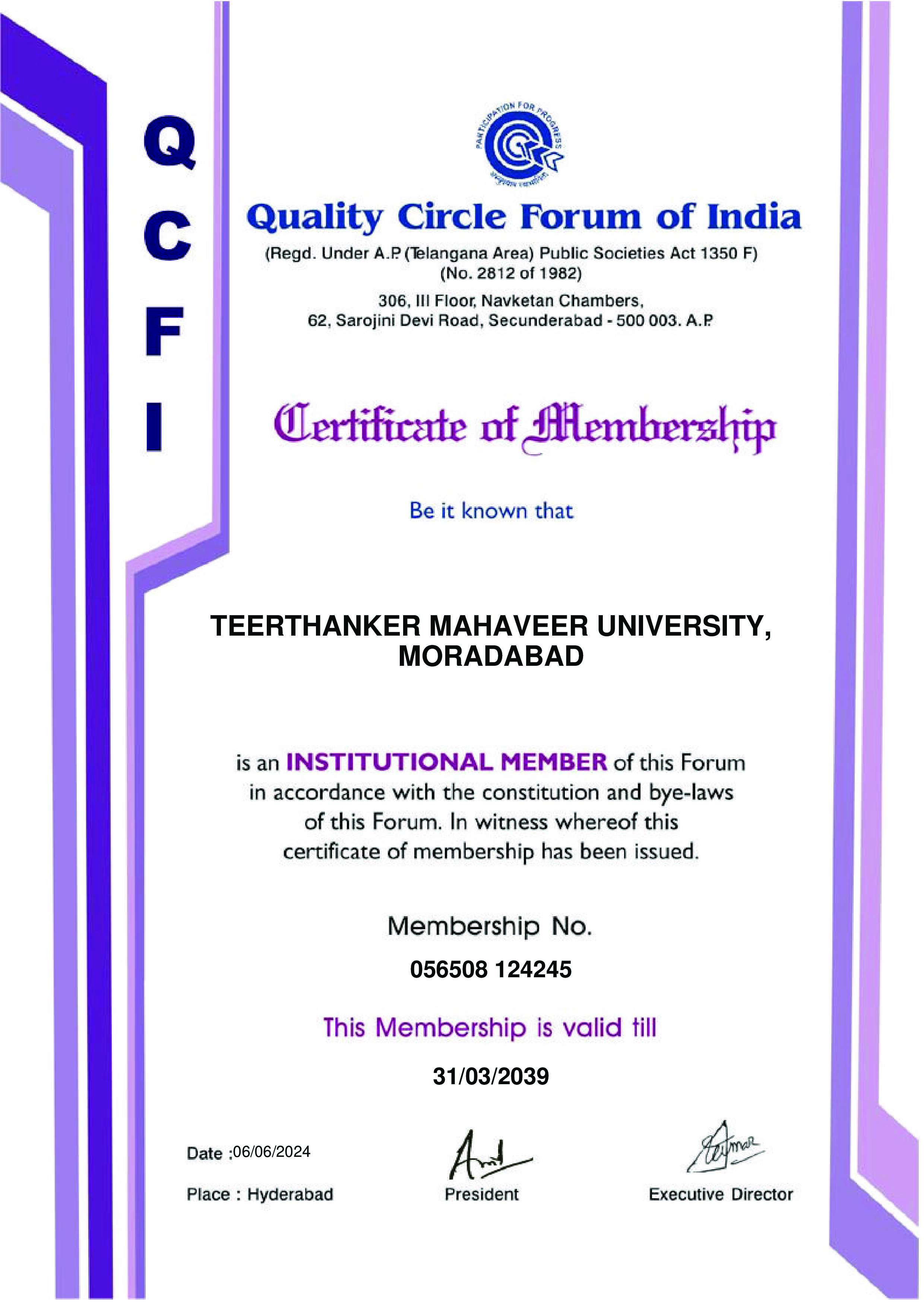Quality Circle Forum of India (QCFI)