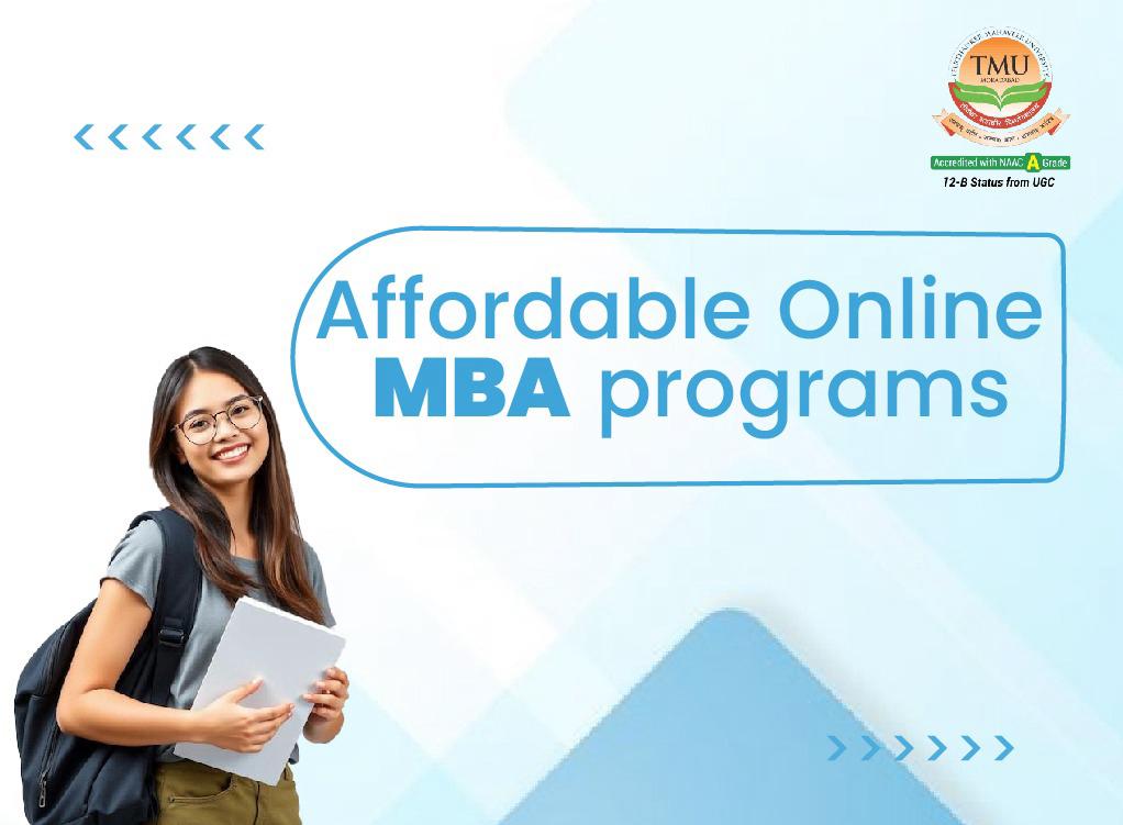 Affordable Online MBA Programs in India