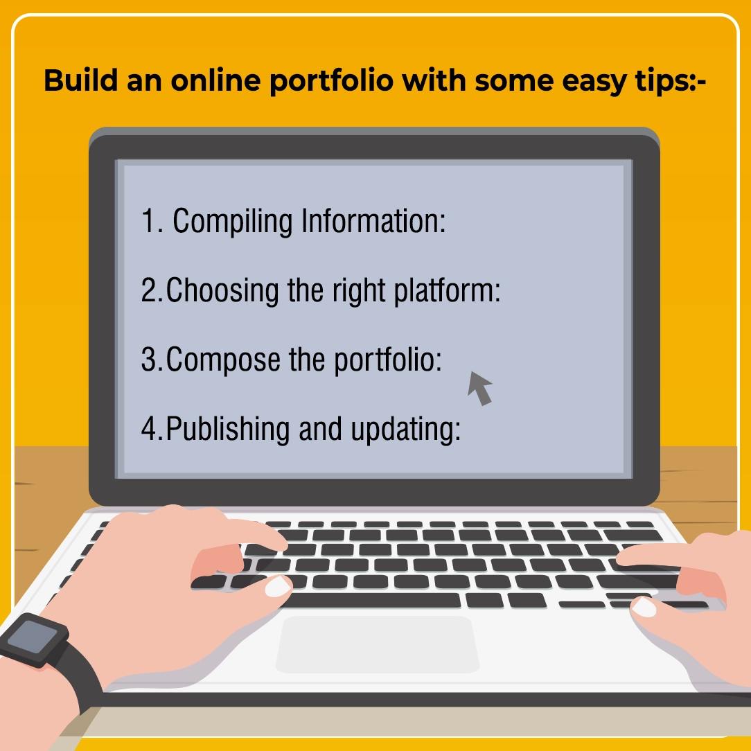 uild an online portfolio with some easy tips I Blog