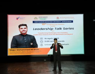 TMU Leadership Talk Series Inspired Students with Battlefield Leadership Lessons