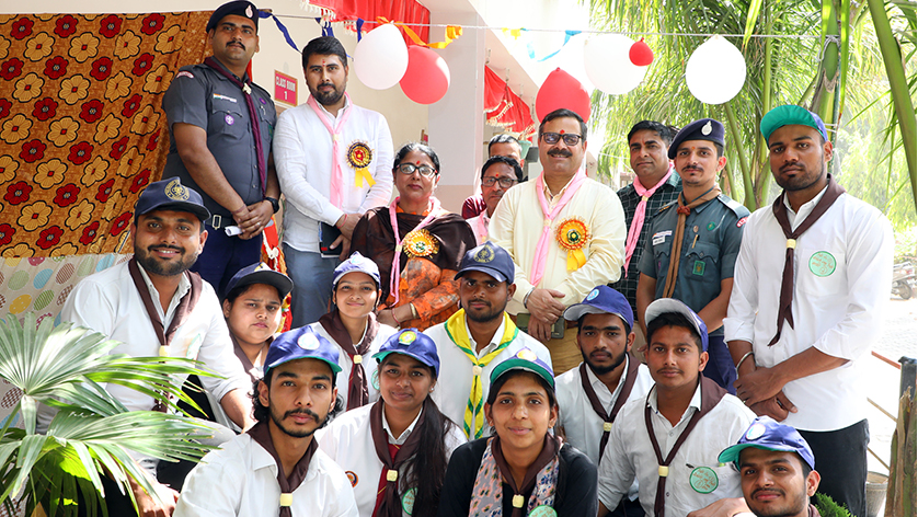 Teerthanker Adinath College of Education Hosts Scout Guide Camp
