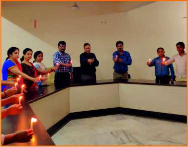 TMU Dental college candle light