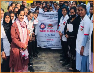 A Nukkad Natak on AIDS Awareness by NSS Wing, TMU