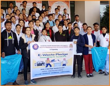 NSS Students of TMU spread Cleanliness Awareness