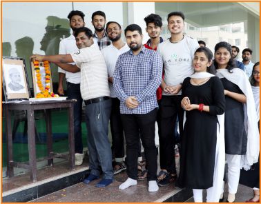 Birth Anniversaries of Gandhi, Shastri celebrated by NSS, TMU