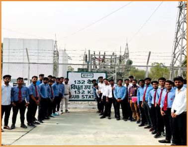 TMU students company visit