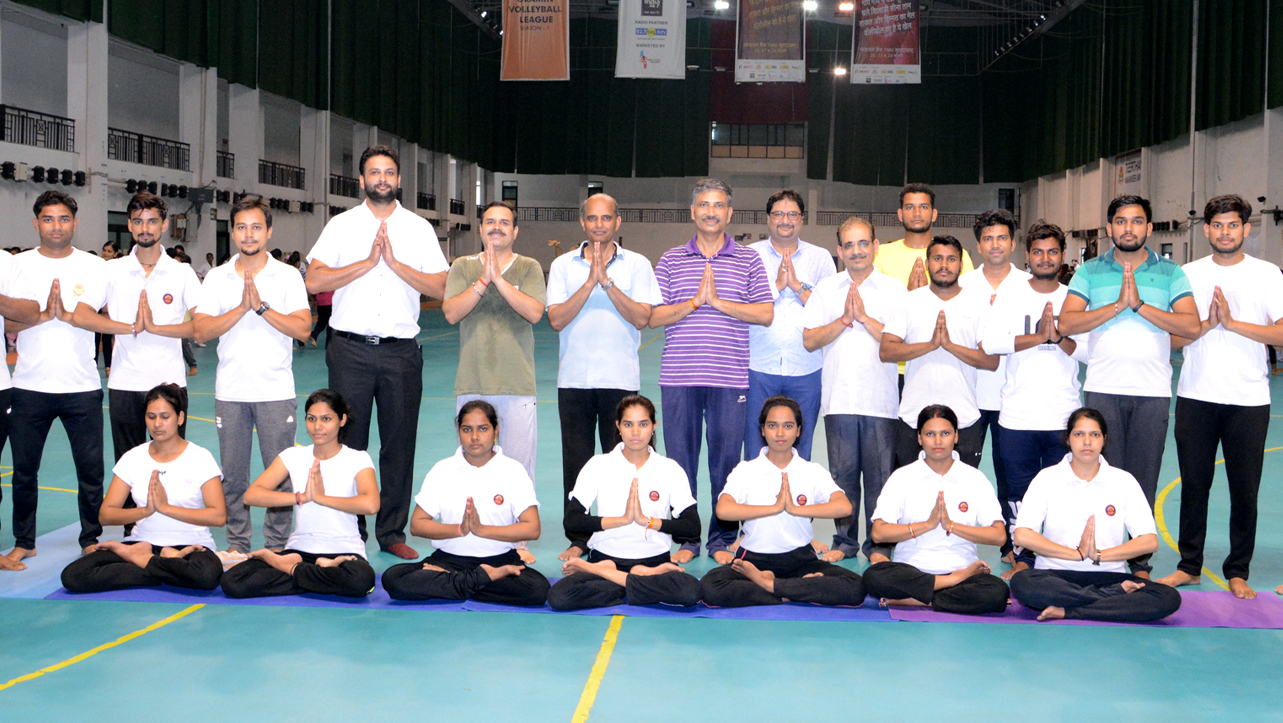 TMIMT College of Physical Education Conducted  International Yoga Day Celebration