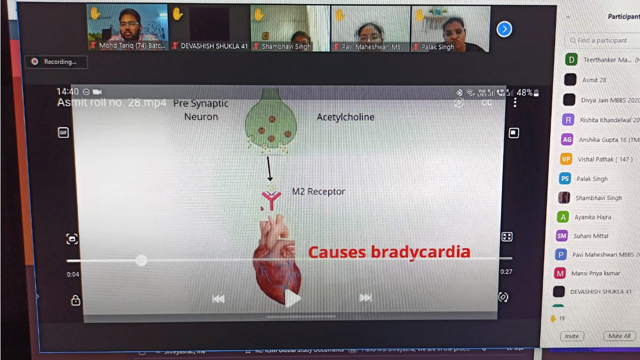 Animated Concept of ANS Pharmacology under the aegis of ISRPT
