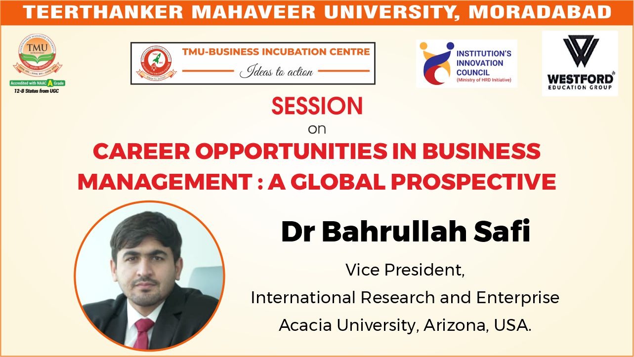 Session on Career Opportunities | Dual Degree Programme | TMU News