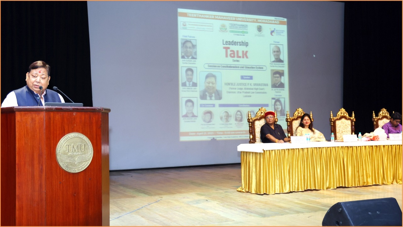 Leadership Talk Series: Session on Constitutionalism and Education | TMU News