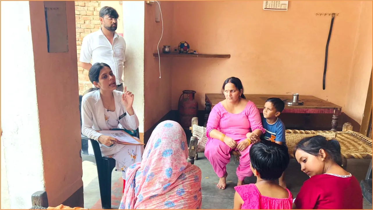 TMU Awareness Camp on Female Hygiene