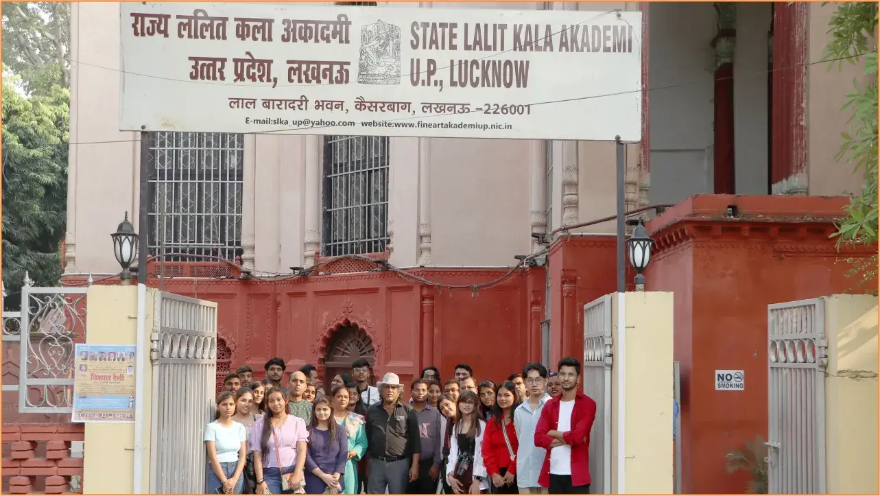 TMU’s College of Fine Arts Educational Tour to Lucknow | TMU News