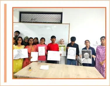Portrait Competition organised by Teerthanker Mahaveer University | TMU News