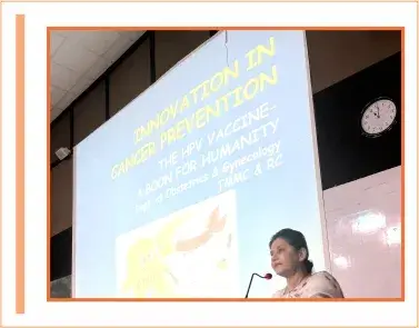Paramedical College organized a Guest Lecture on HPV Vaccine | TMU News