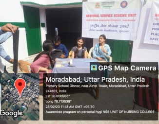 TMU organises a hygiene awareness program at Ginnor Primary School in Moradabad district, emphasizing cleanliness and handwashing for better community health