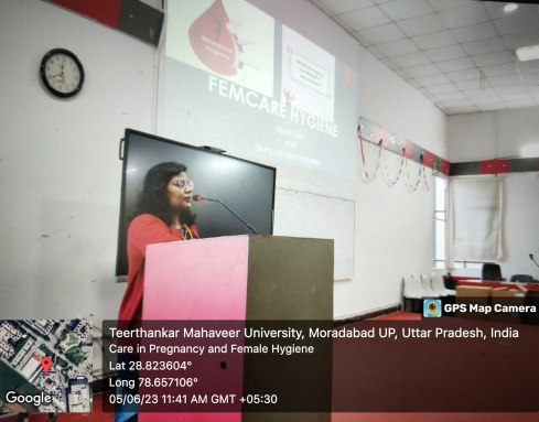 TMU Organises Lecture on Pregnancy Care and Female Hygiene