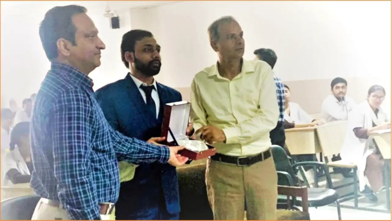 Alumni Relations organised one day workshop in the College of Paramedical Sciences under the
Alumni Mentorship Program.