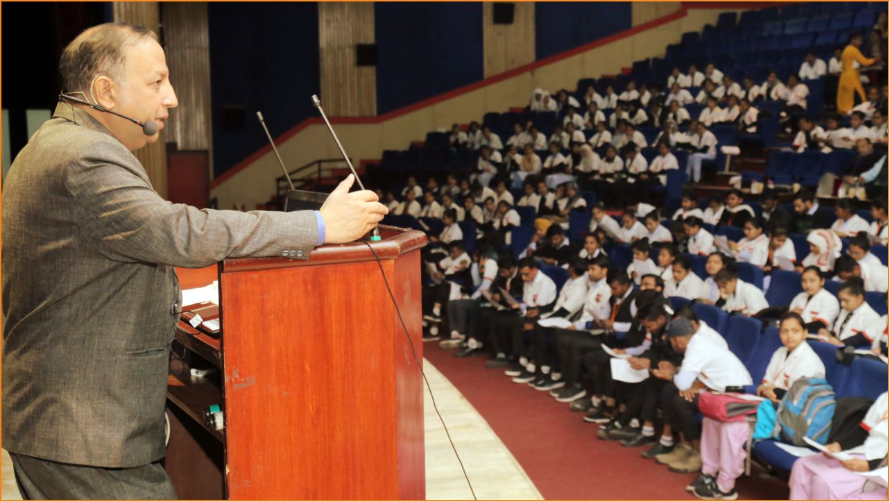 Guest Lecture on Healthy Living, Healthy Aging & Soft Skill Development