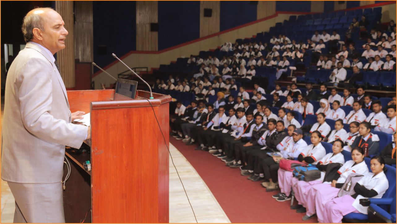 Guest Lecture on Healthy Living, Healthy Aging & Soft Skill Development