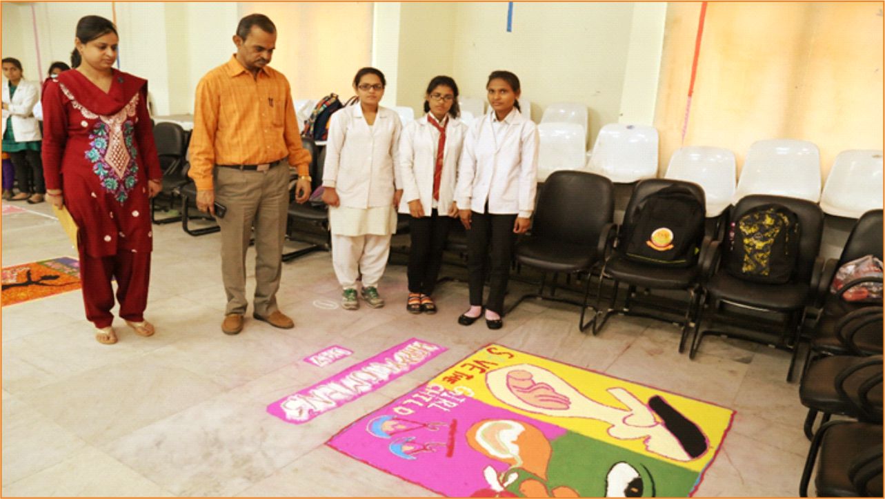 Rangoli Competition on Gender Equality