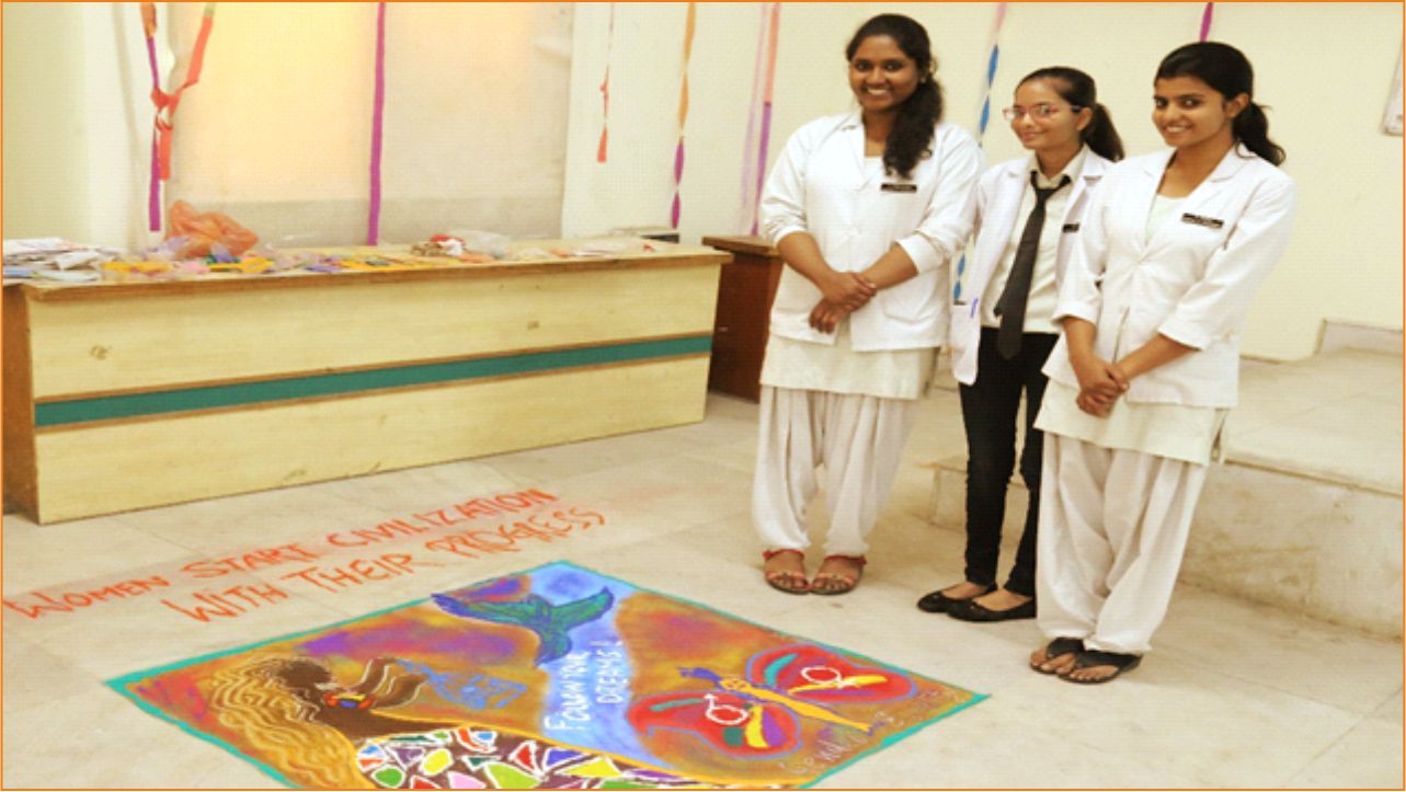 Rangoli Competition on Gender Equality-2016