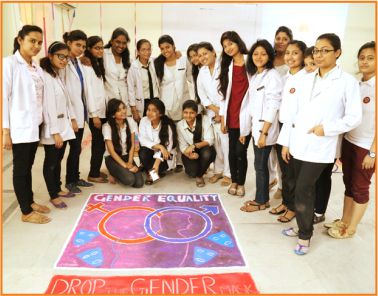 TMU college of pharmacy rangoli