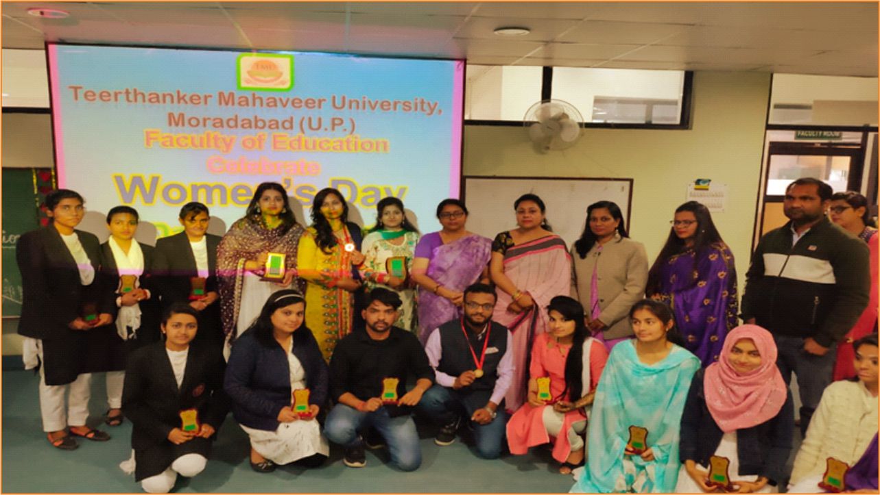 TMU faculty of education on women day